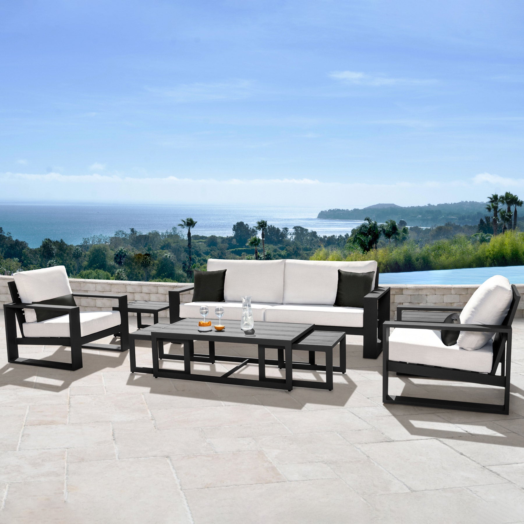 Torren 6-piece Outdoor Patio Seating Set