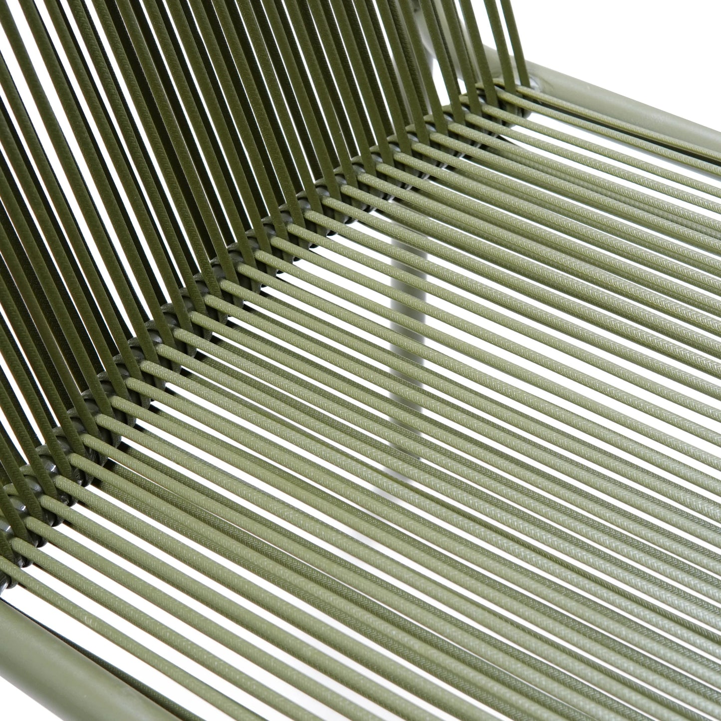 Christopher Knight Home Modern Rattan Patio Dining Chairs, Metal Frame, Green, Set of 2