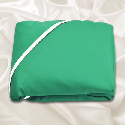 SUNNY Ez pop Up Instant Canopy 10'X10' Replacement Top Gazebo EZ Canopy Cover Only Patio Pavilion Sunshade Polyester-Green