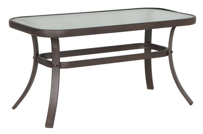 Mainstays Stanton 4-Piece Steel Outdoor Patio Conversation Set, Red