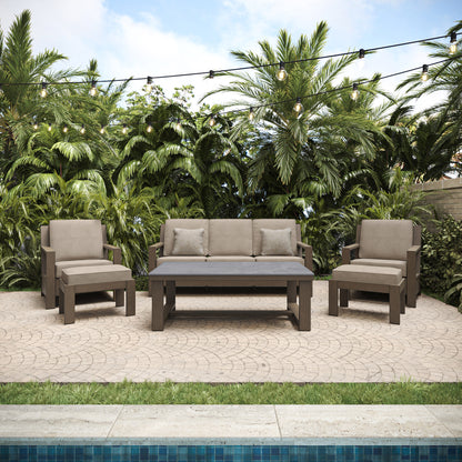 Agio Marlow 6-piece Outdoor Patio Seating Set