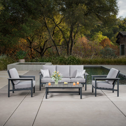 SunVilla Citadel 4-Piece Outdoor Patio Seating Set