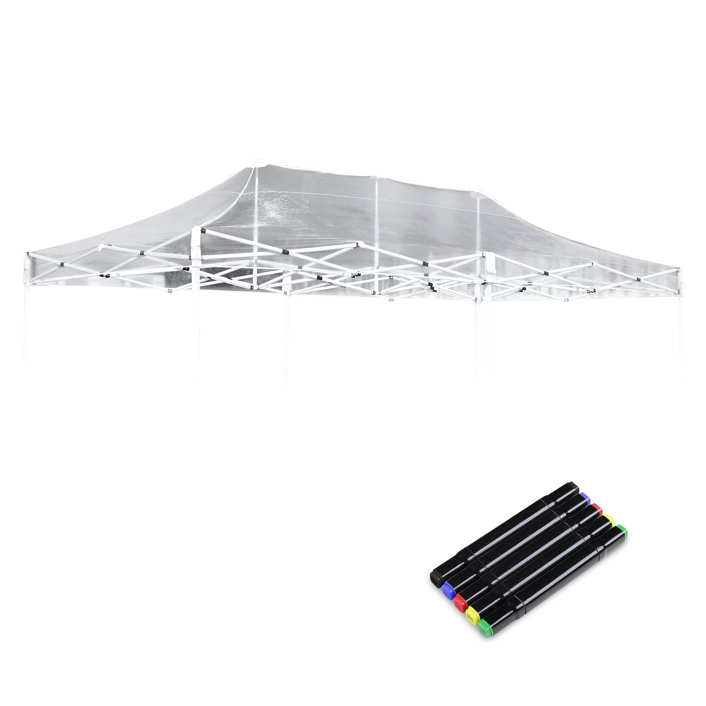 InstaHibit 10x20Ft Replacement Pop up Canopy Top Sunshade Cover Outdoor Patio