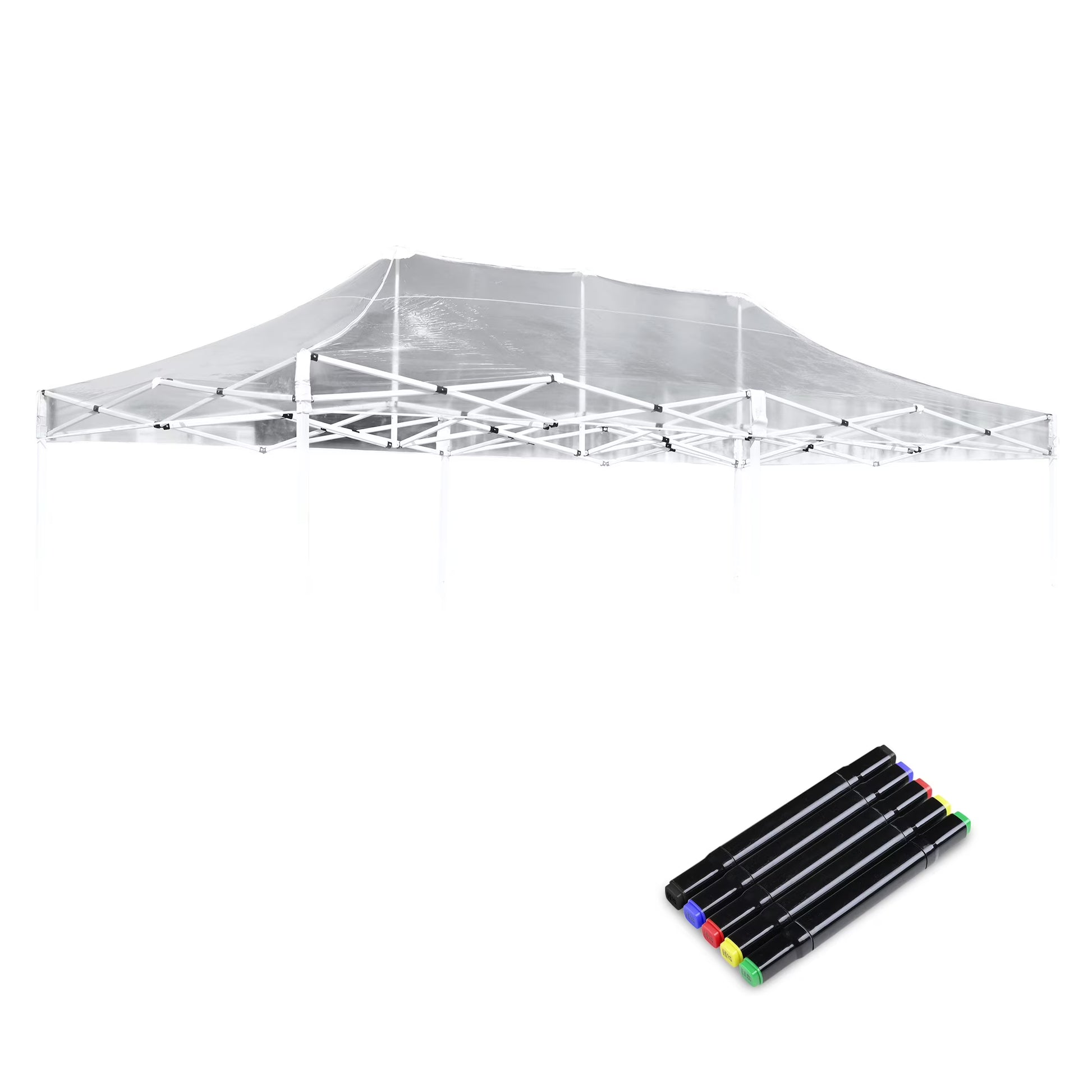 InstaHibit 10x20Ft Replacement Pop up Canopy Top Sunshade Cover Outdoor Patio