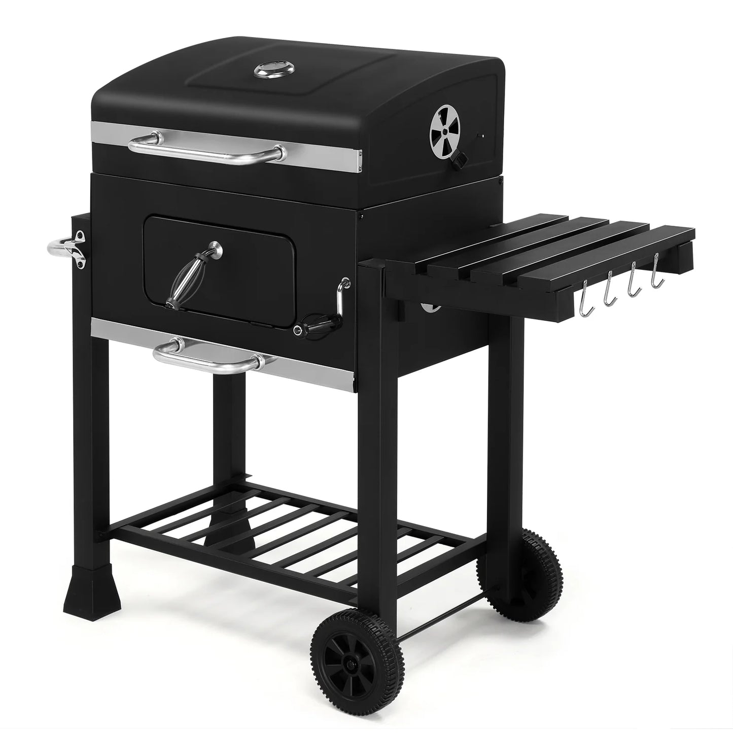 SalonMore Charcoal Grill Heavy-duty BBQ Grill for Outdoor Picnics Patio Garden and Backyard Grilling