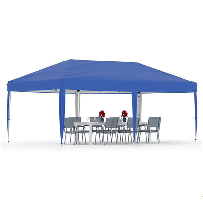 Arigeas Pop Up Canopy Tent 10'x10' with Adjustable Height, Easy Outdoor Sun Shade Shelter for Party, Event, Patio