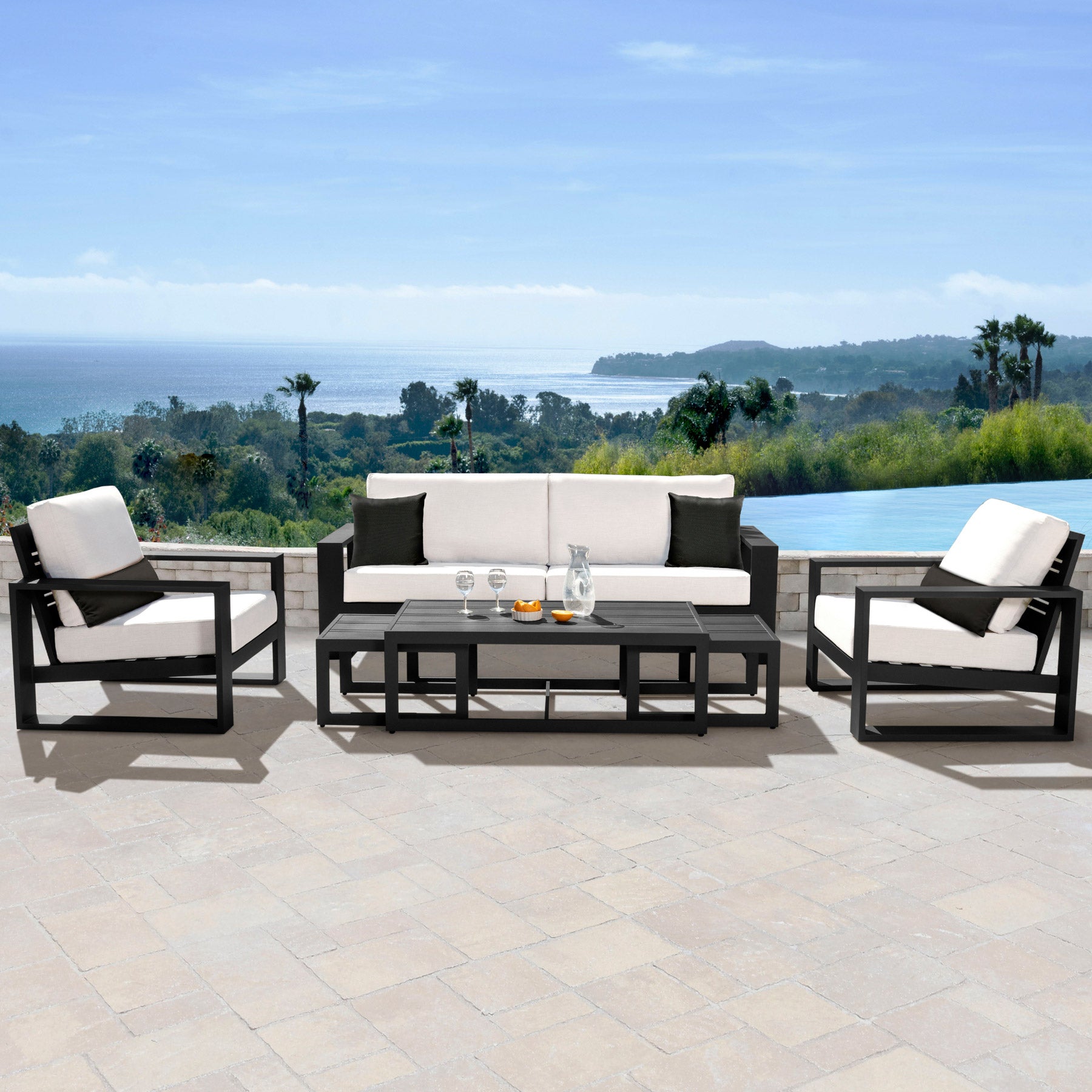 Torren 6-piece Outdoor Patio Seating Set