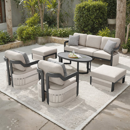 Sirio Malta 6-piece Outdoor Patio Seating Set
