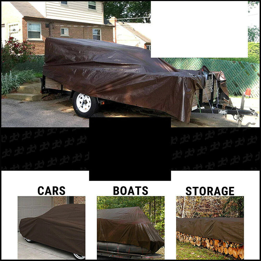 Waterproof Canvas Fabric Heavy Duty Outdoor 60Inches Patio Awning Canopy Cover UV Protection