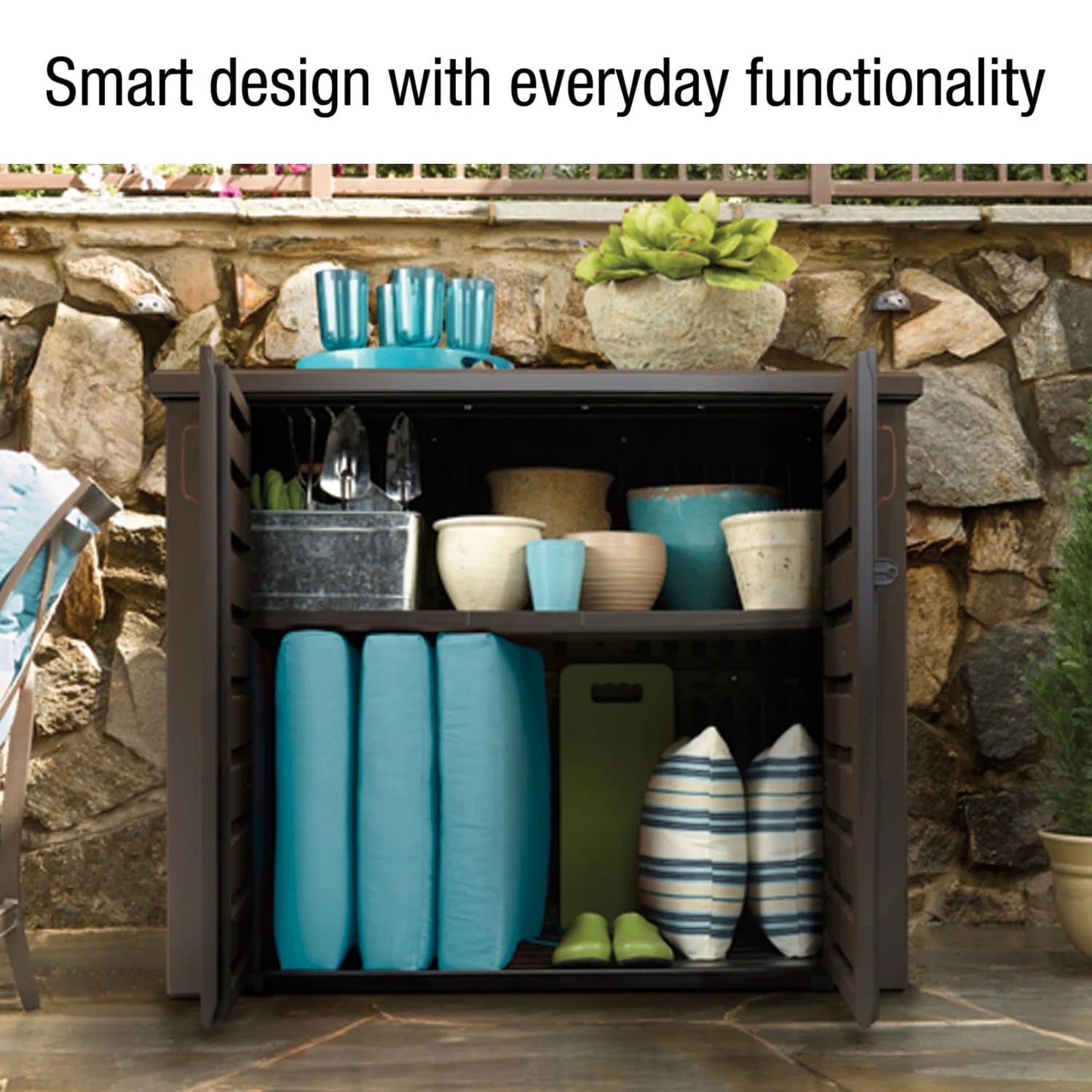 Rubbermaid Patio Chic Cabinet
