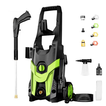 FOTING Upgraded Electric Pressure Washer 4200 PSI 2.8 GPM Power Washer with Extra Hose, 23ft Hose 35ft Power Cord, 4 Nozzle and Detergent Tank for Cars, Fences, Patio