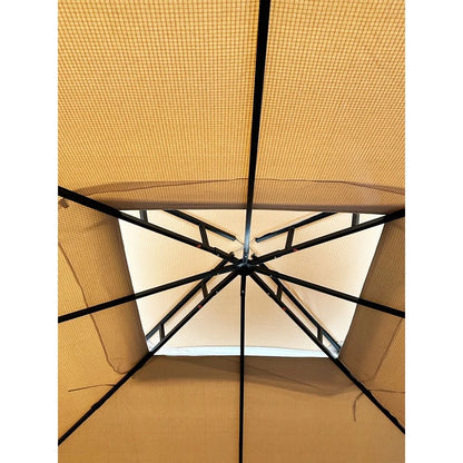Garden Winds Replacement Canopy Top Cover Compatible with The Grand Patio 10' X 10' Gazebo - RipLock 350