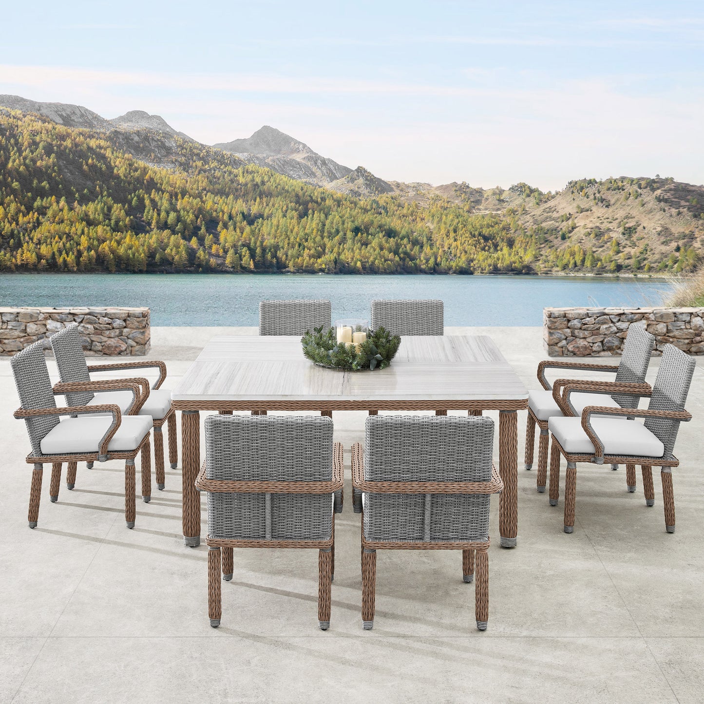 Sirio Richmond 9-piece Outdoor Patio Dining Set