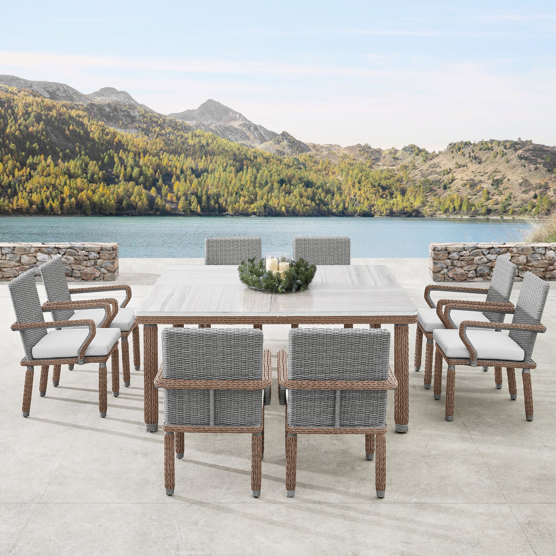 Sirio Richmond 9-piece Outdoor Patio Dining Set