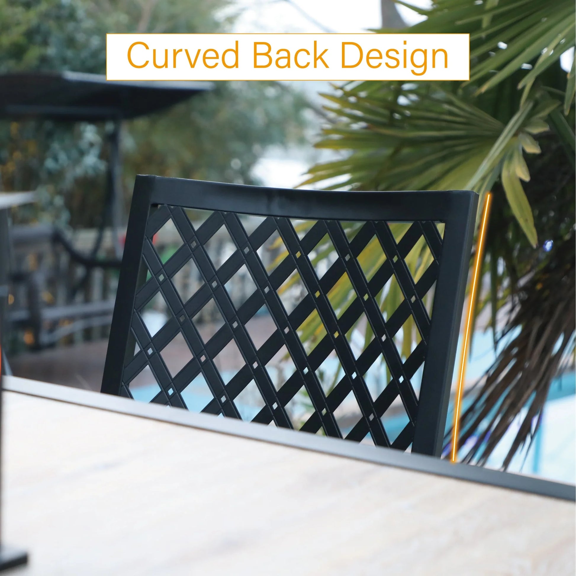 Sophia & William 7 Pieces Metal Patio Dining Set Outdoor Furniture Set with Umbrella Hole