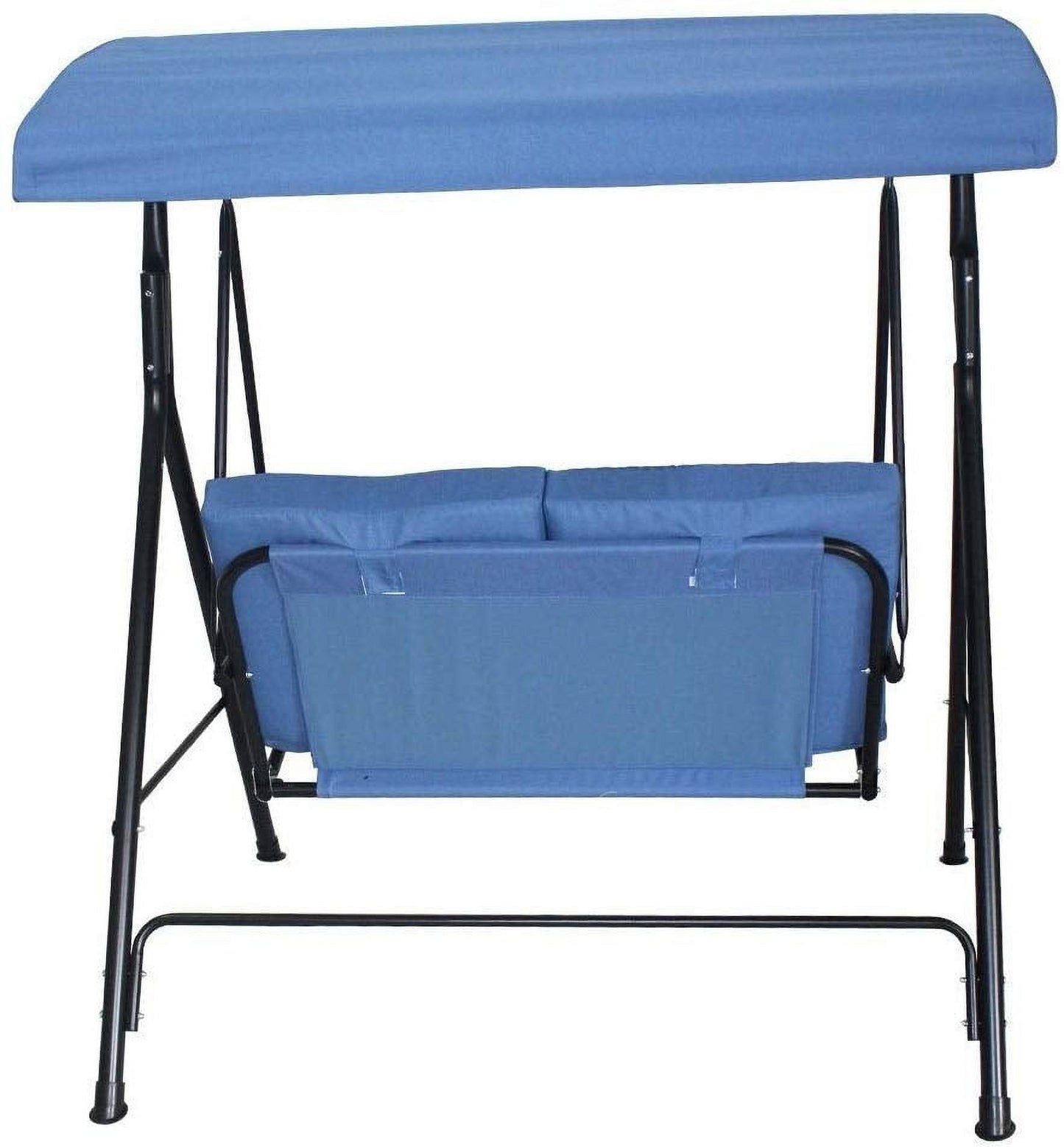 Vanity Art 2 Person All-Weather Patio Swing Chair Adjustable Tilt Steel Canopy Porch Swing