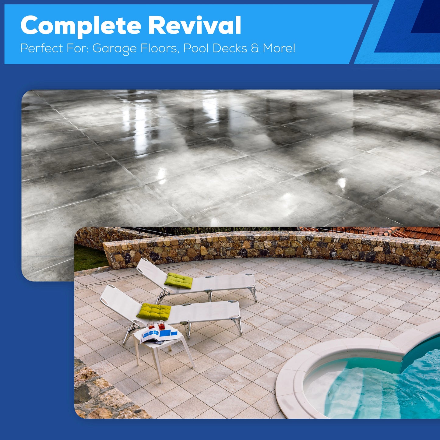 Superclear Concrete Sealer, Paver Sealer, Super Seal 5 Gallon, Penetrating Wet Natural Look, Cures in 6 Hours, 5 Year Life, Non-Toxic, ZERO VOCs, Pet Friendly, Patio, Driveway, Roof, Pool Decks