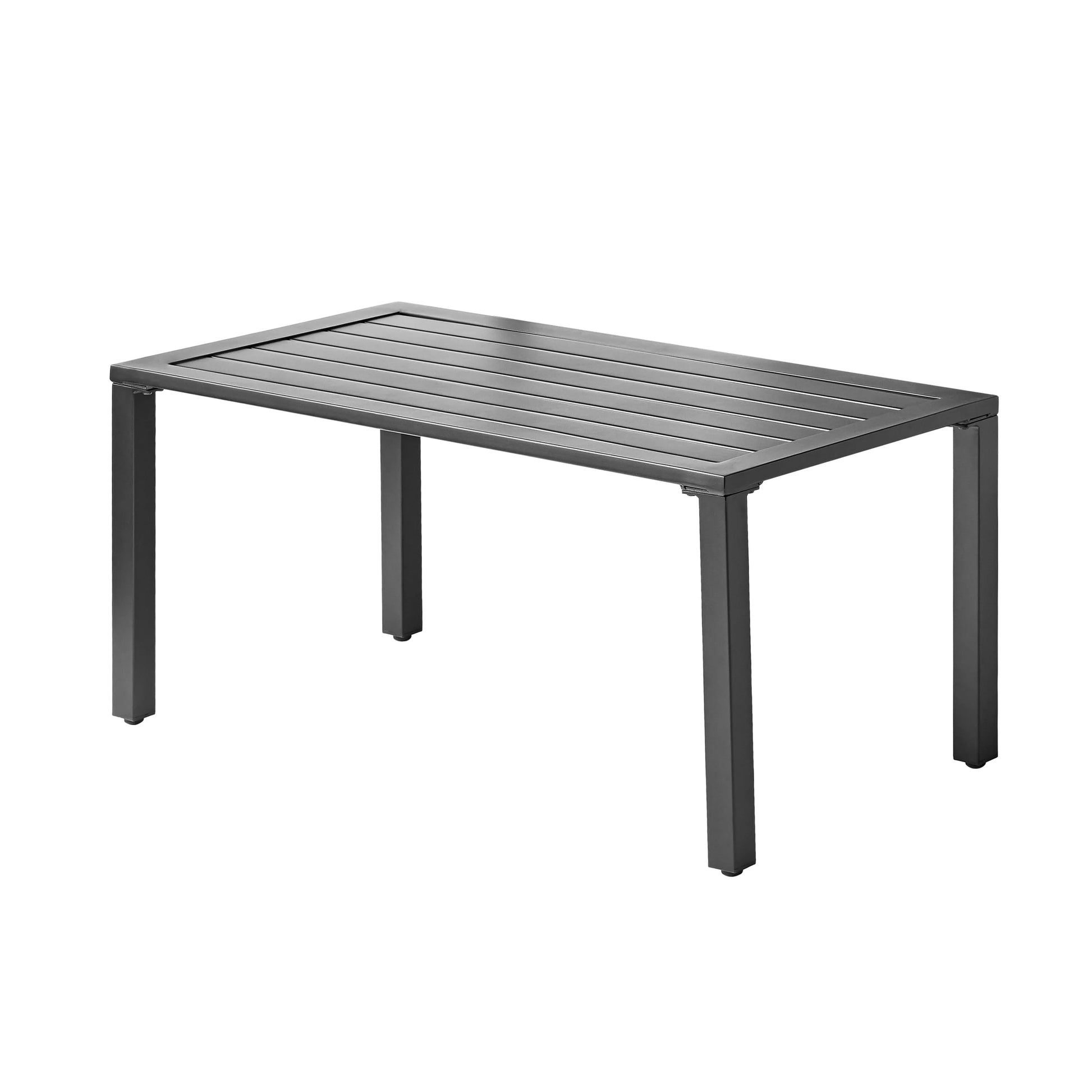 Mainstays Dashwood 4-Piece Outdoor Patio Conversation Set, Seats 4, Gray