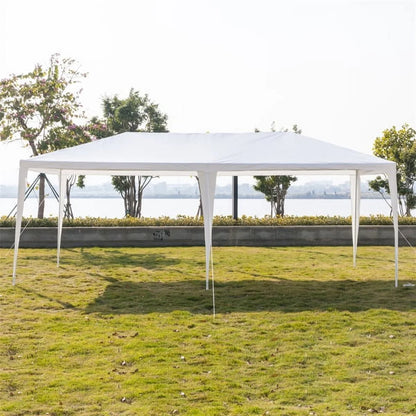Mother's Day Sales - 10' x 20' Party Tent,Portable Wedding Party Tent,Patio Parties Tent BBQ Shelter Canopy Gazebo for Outdoor Events(10'x20' w/6 sidewalls)