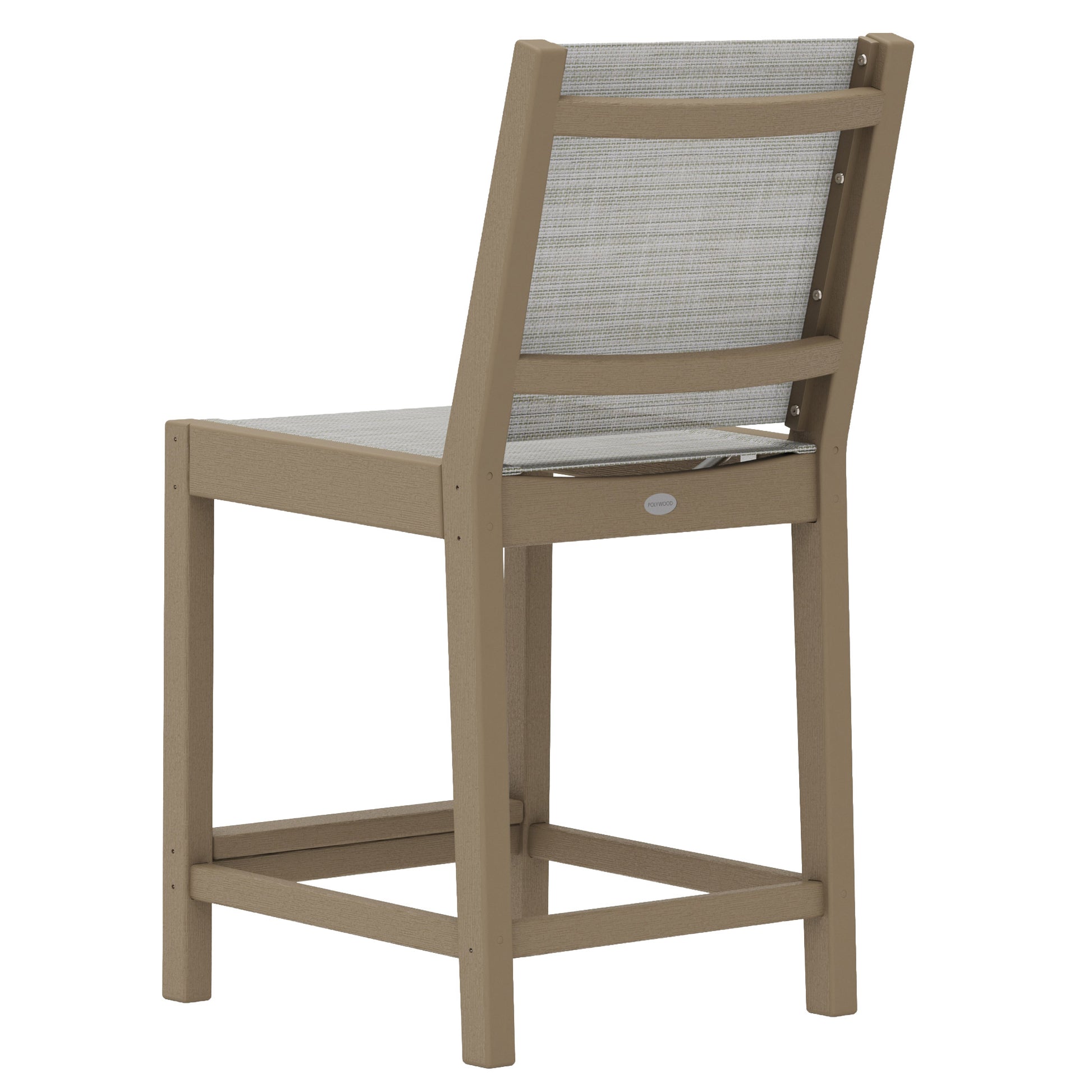 POLYWOOD Camden 5-Piece Sling Outdoor Patio High Dining Set