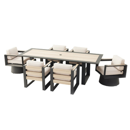 Mirador Sanibel 7-piece Outdoor Patio Dining Set