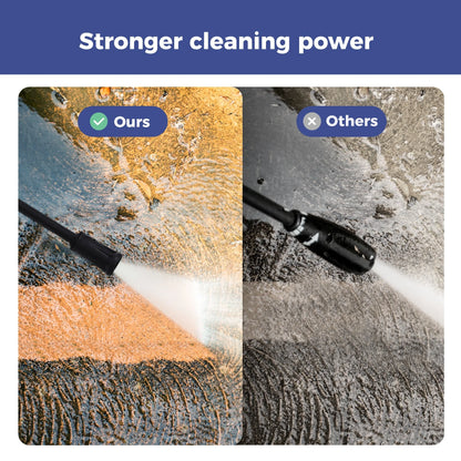 MF Studio Electric Pressure Washer 2100PSI Max 1.85GPM with Adjustable Nozzle, Ideal for Car Washing and Patio Garden