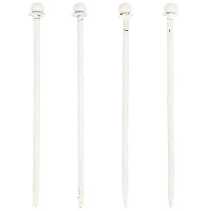 SAFAVIEH Mizell Outdoor Patio Moon Gateway, Antique White