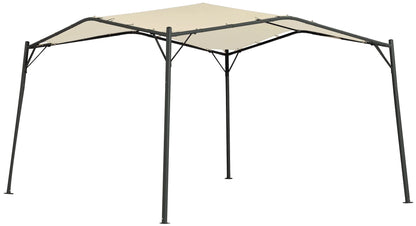 ShelterLogic Monterey 12x12 Canopy Gazebo Portable Shade Solution Backyards, Patios, Pools, Cream