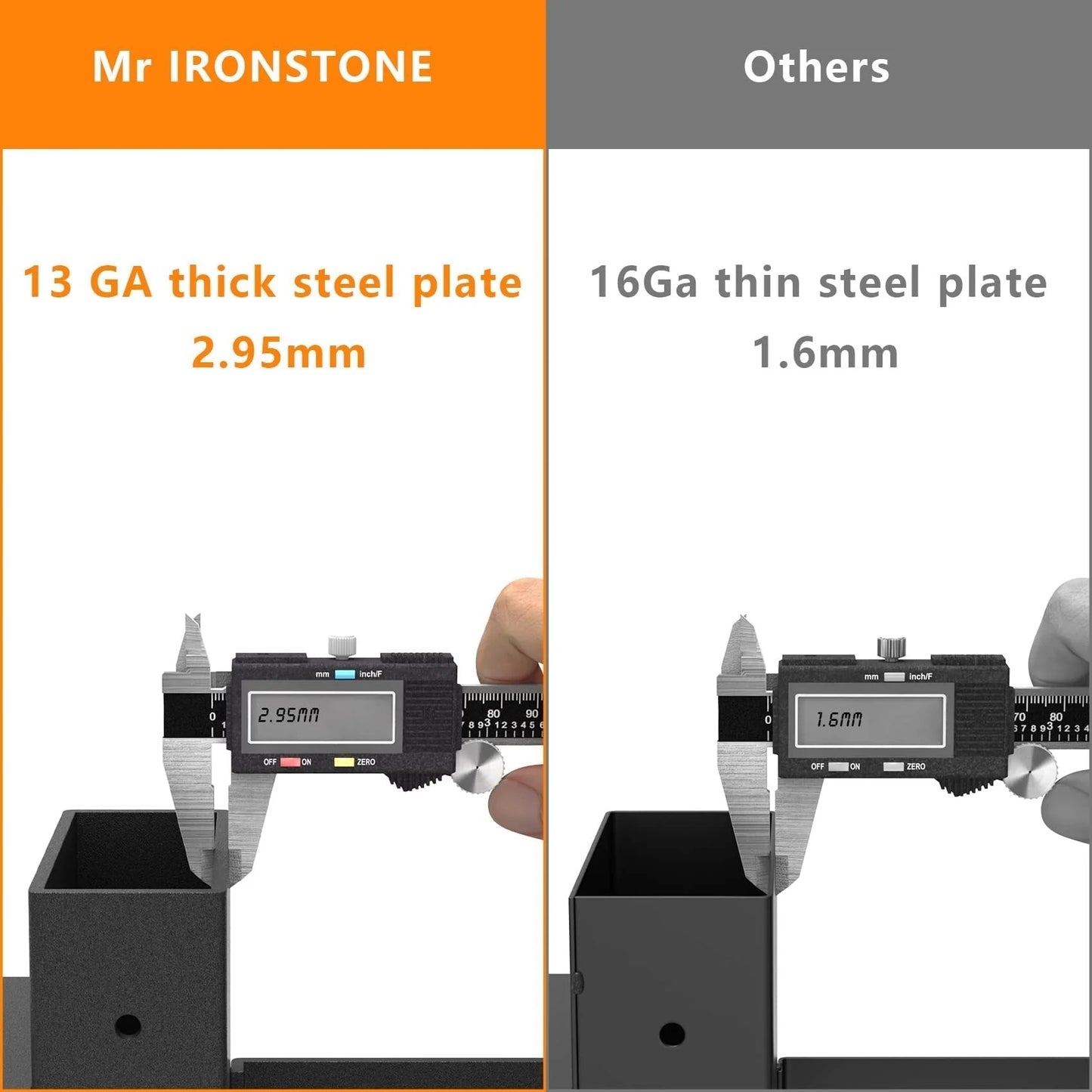 Mr IRONSTONE Adjustable Firewood Log Storage Rack Bracket Kit - Convenient Wood Rack Length Adjustment - Outdoor Indoor Patio Deck Metal Log Holder with 34 Accessories