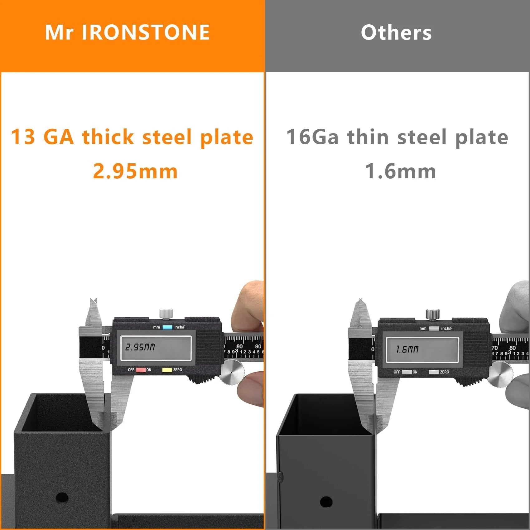 Mr IRONSTONE Adjustable Firewood Log Storage Rack Bracket Kit - Convenient Wood Rack Length Adjustment - Outdoor Indoor Patio Deck Metal Log Holder with 34 Accessories