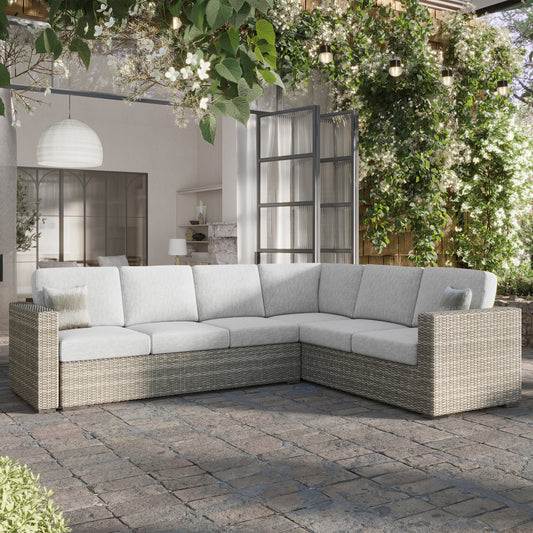 Thomasville Dillard 3-piece Convertible Outdoor Patio Sectional