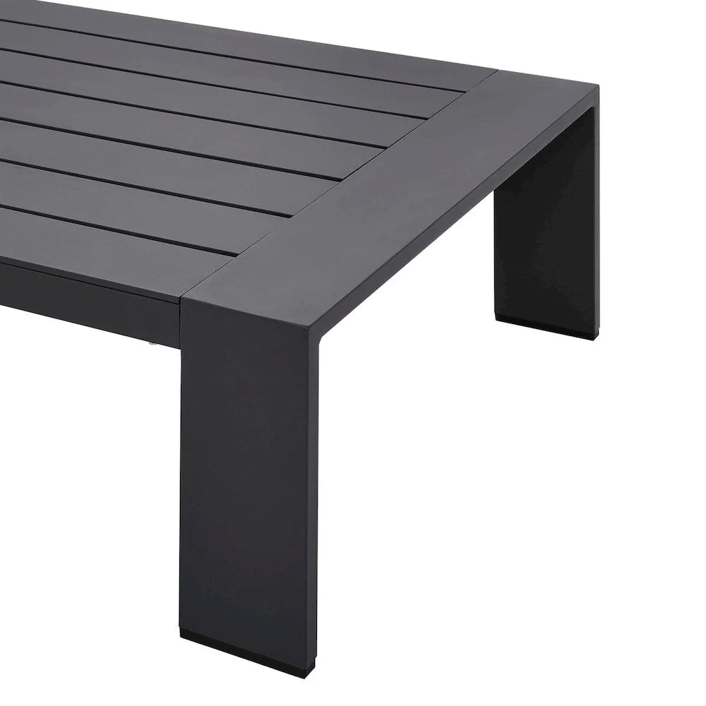 Modway Tahoe 3-Piece Outdoor Patio Powder-Coated Aluminum Set