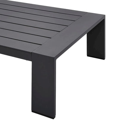 Modway Tahoe 3-Piece Outdoor Patio Powder-Coated Aluminum Set