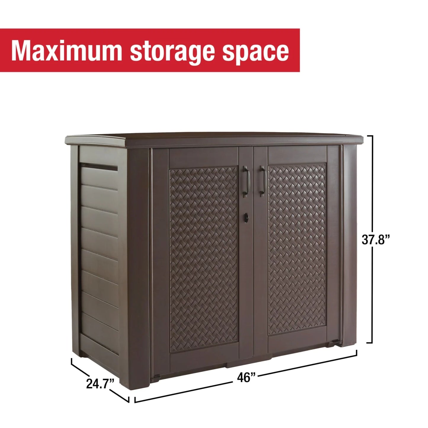 Rubbermaid Patio Chic Cabinet