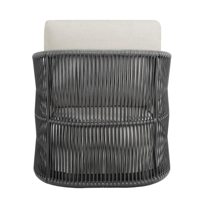 Henredon Annalise Outdoor Patio Swivel Lounge Chair