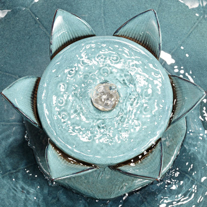 Pleasant Pond 25 1/4" High Large Asian Outdoor Decor Ceramic Floor Fountain Frog Pedestal Outside Garden Patio