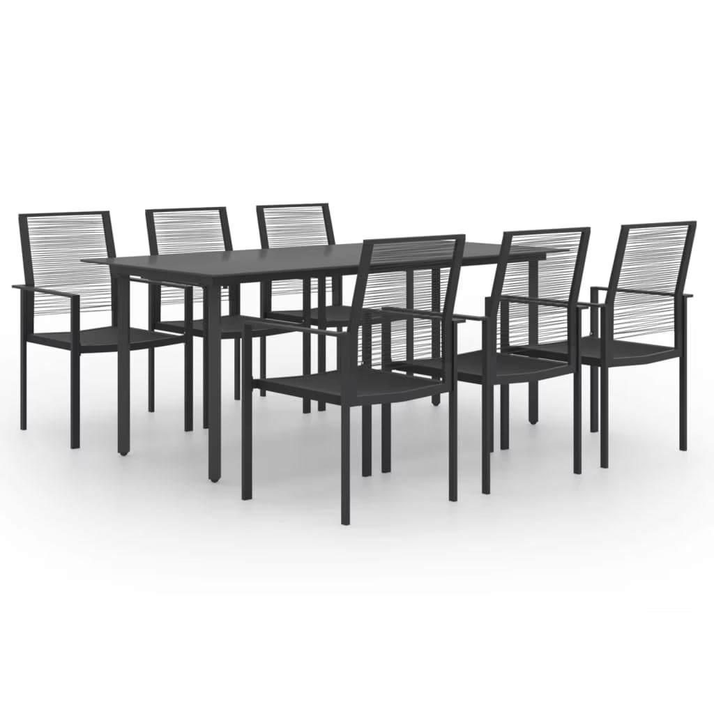 vidaXL Patio Dining Set Garden Outdoor Table and Chair Furniture 7/9 Piece