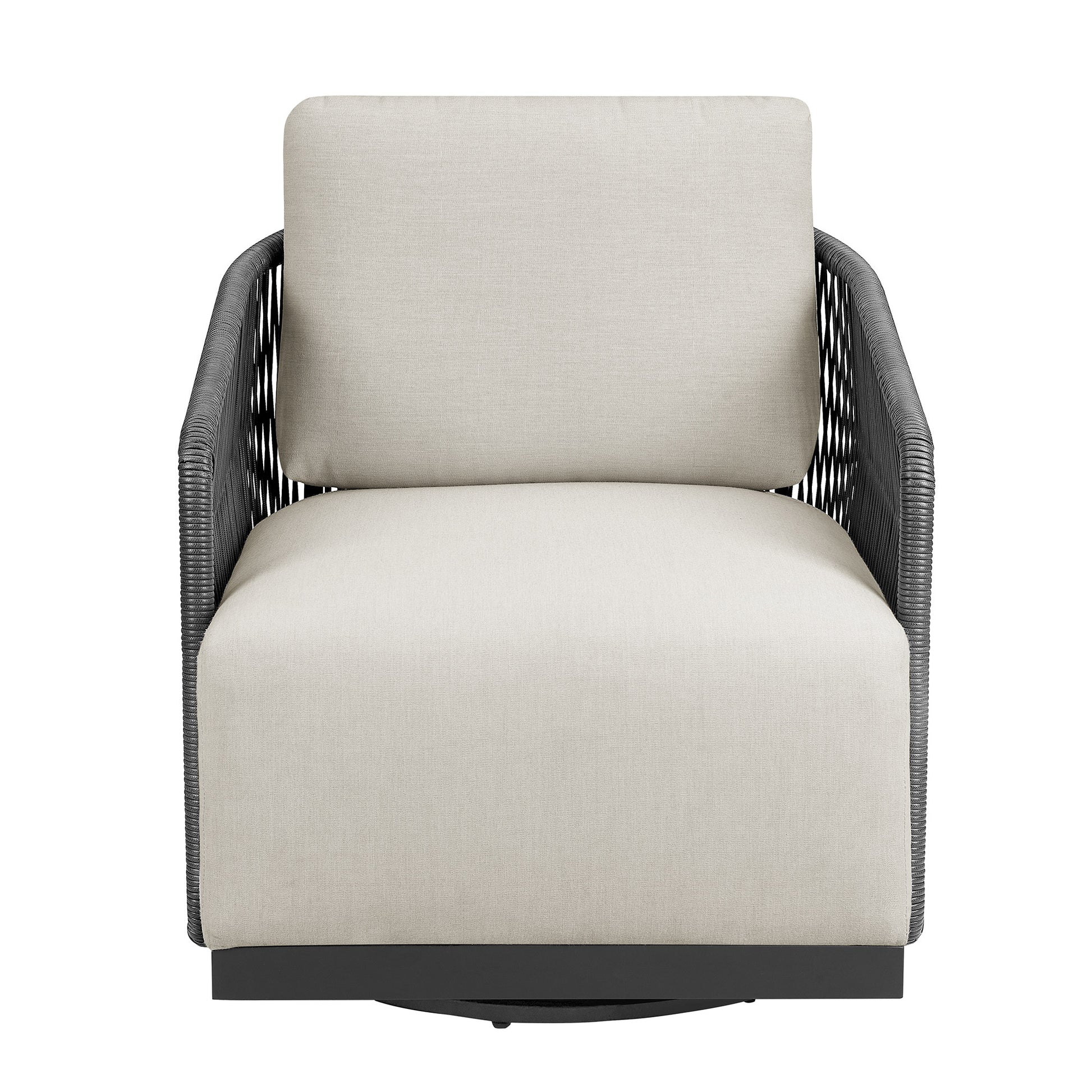 Henredon Annalise Outdoor Patio Swivel Lounge Chair