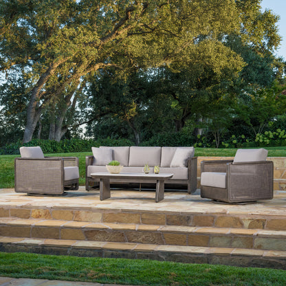 SunVilla Camille 4-piece Outdoor Patio Seating Set