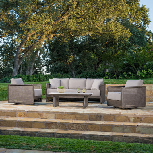 SunVilla Camille 4-piece Outdoor Patio Seating Set