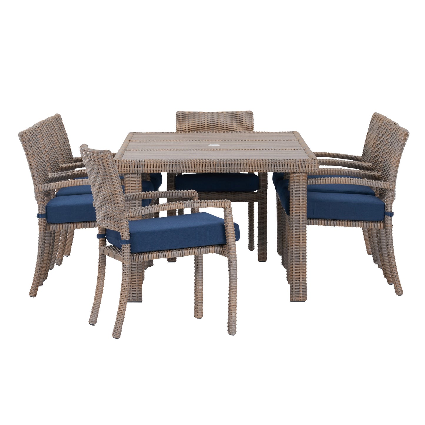 Portofino Repose 9-piece Outdoor Patio Dining Set