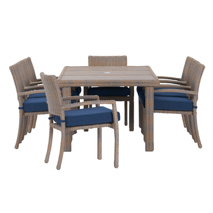 Portofino Repose 9-piece Outdoor Patio Dining Set