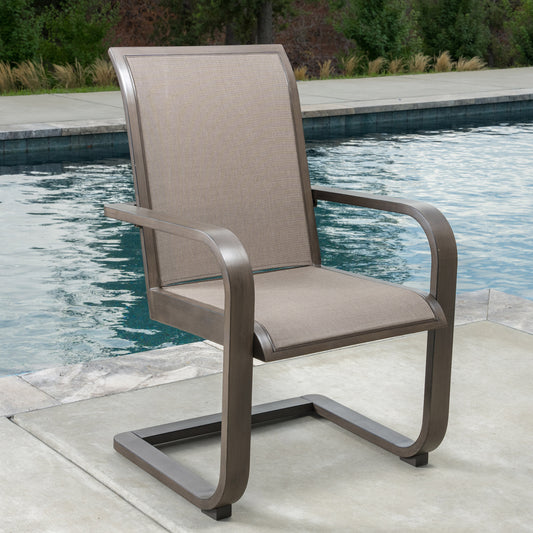 SunVilla Gibson 7-piece Outdoor Patio Sling Dining Set