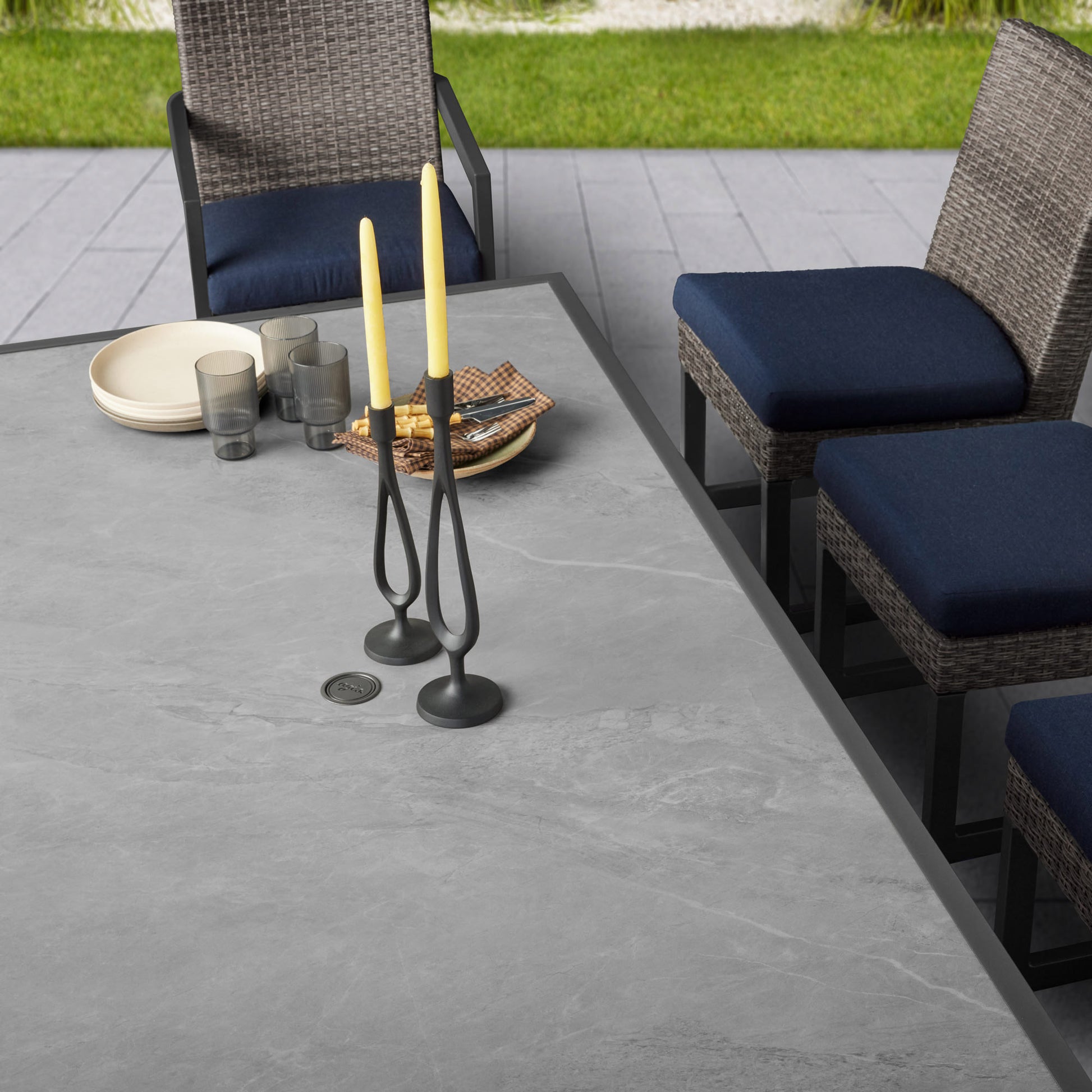 Agio Luna 9-piece Outdoor Patio Dining Set