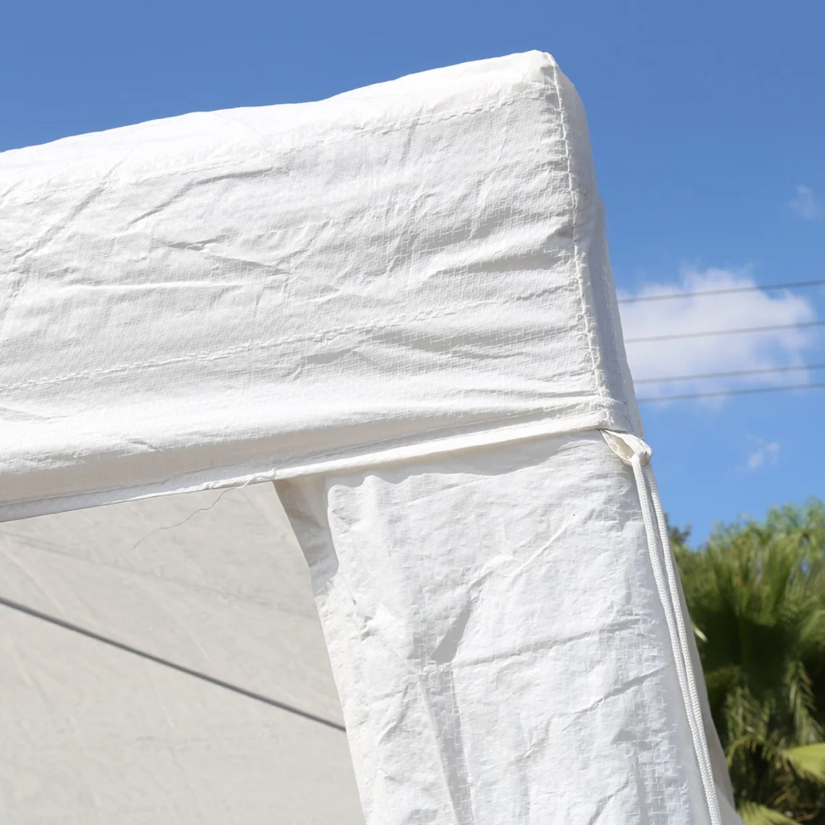 10'x30' Outdoor Canopy Gazebo Patio Wedding Tent Party Pavilion 5-Windows