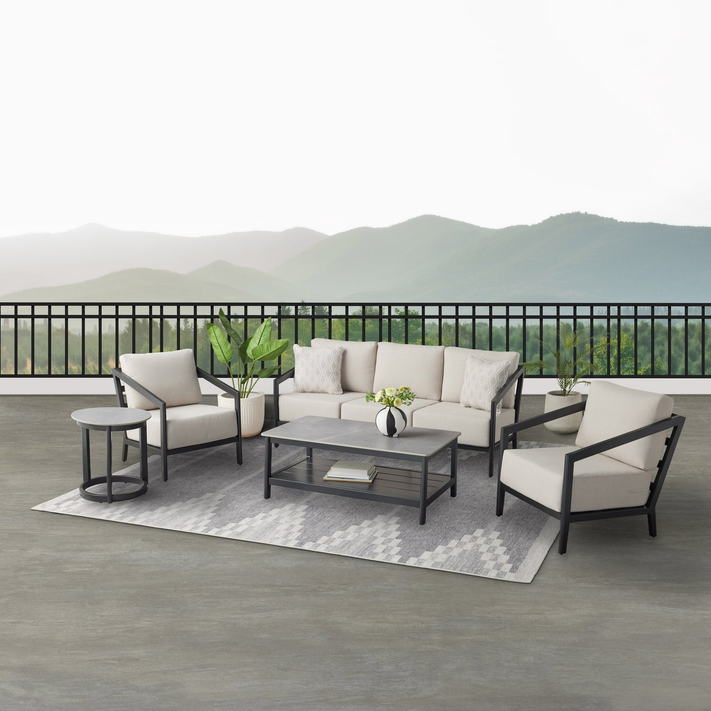 Agio Formia 5-piece Outdoor Patio Seating Set