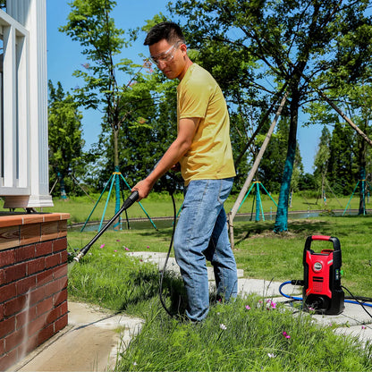 POWERWORKS 1700 Psi 1.2 GPM Pressure Washer, for Cleaning Homes/Cars/Driveways/Patios