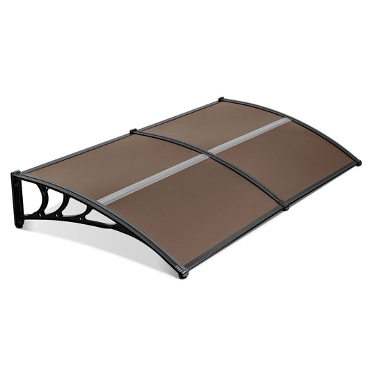 MCombo Window and Front Door Patio Cover and Outdoor Awning (40"×80") Home Garden Yard Outdoor Living Garden Structures Shade Awnings Canopies Window Awning Window Shade Outdoor Front Door Shelter Sun