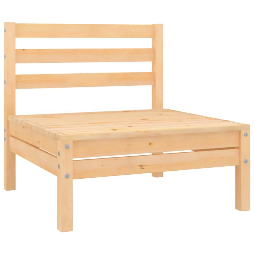 vidaXL 8 Piece Patio Lounge Set Solid Pinewood