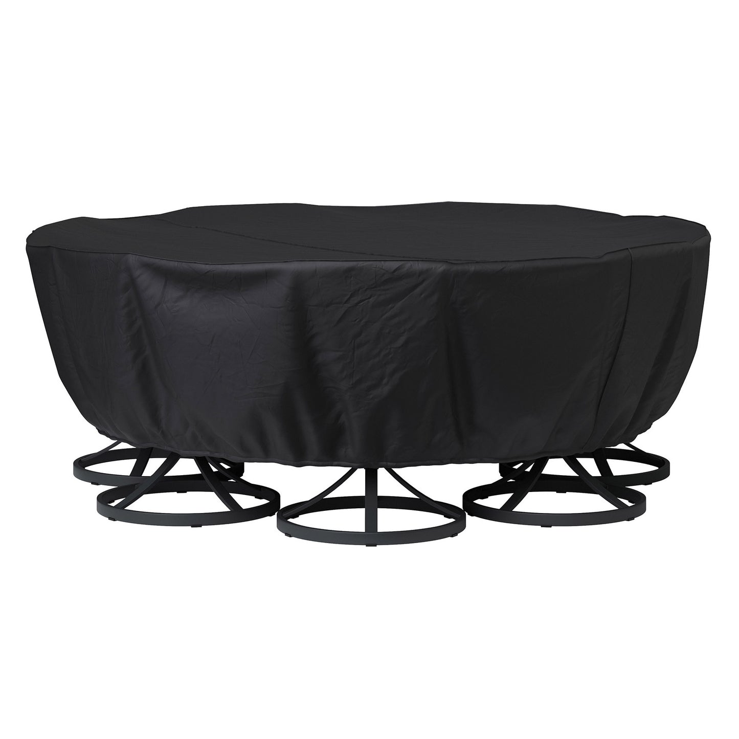 Agio Clearfield 7-piece Sling Fire Outdoor Patio Dining Set